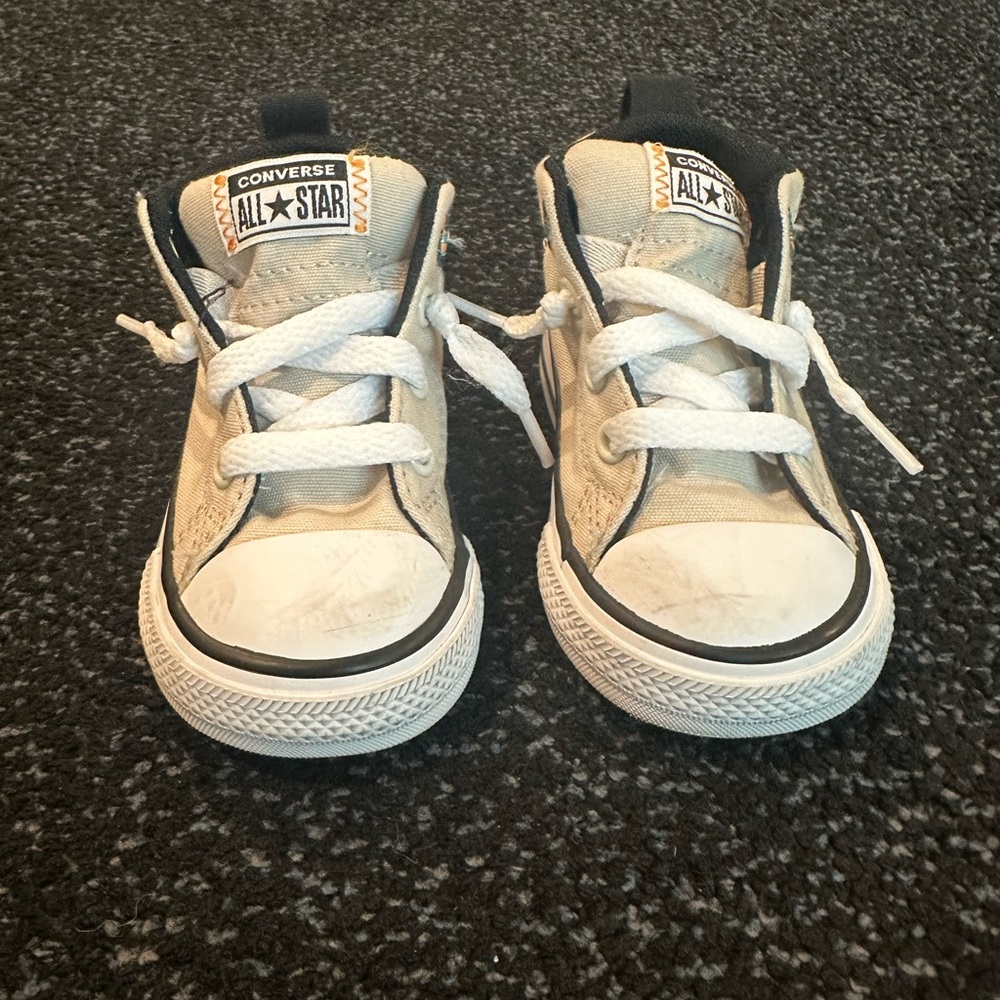 Converse Kids Sneakers - Cream and Black